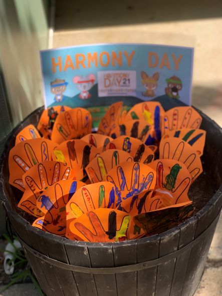 Harmony Day Hand Garden 